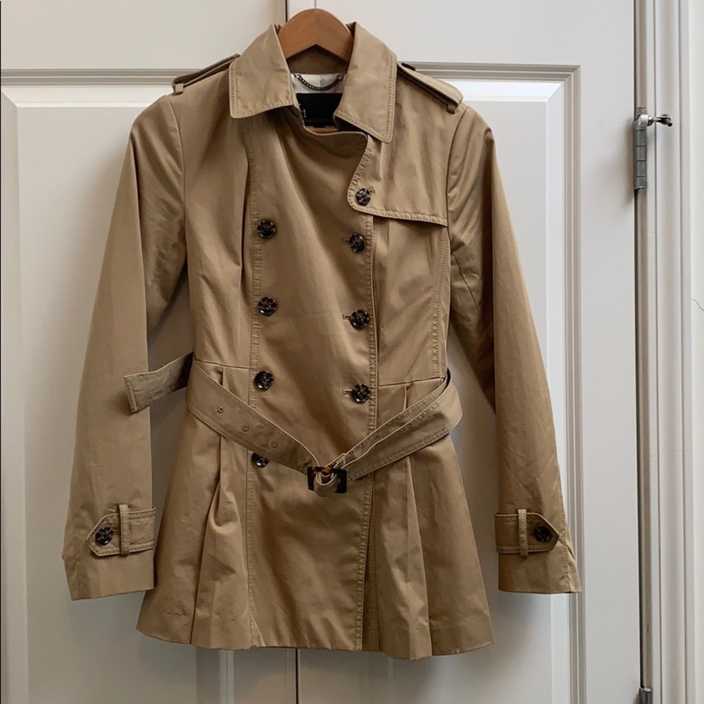 Banana republic belted trench coat